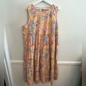 J.Crew midi dress with pockets. NWT